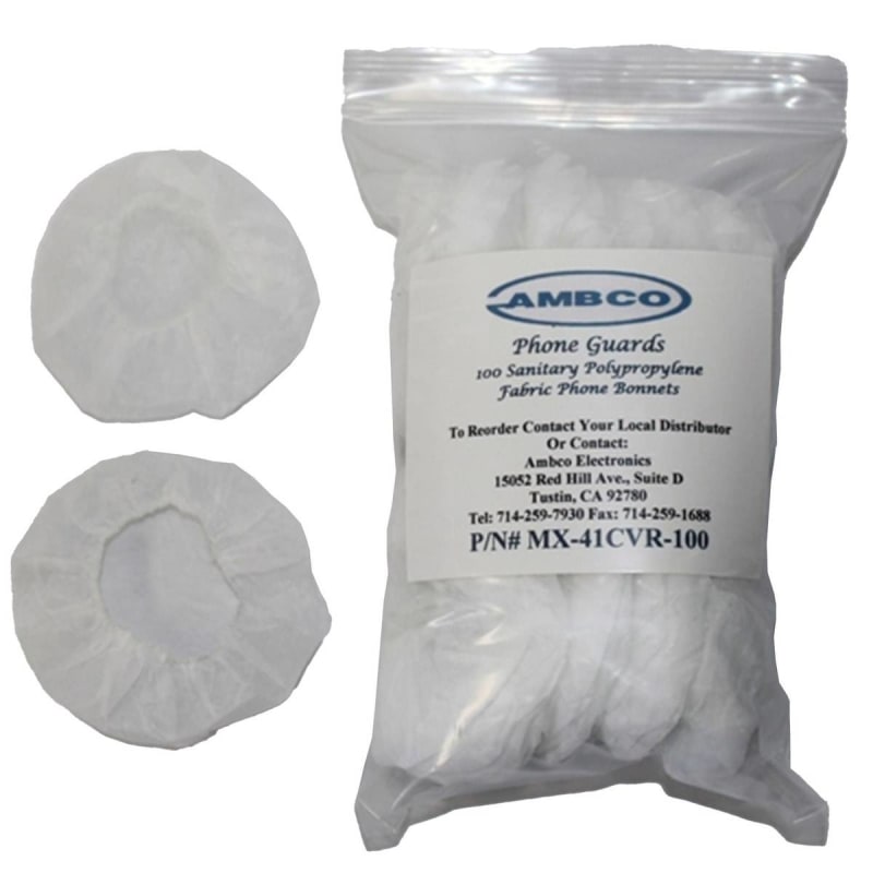 Ambco Electronics Ambco Sanitary Headset Cover for use with Maico MX-41/AR Audiometer Headset